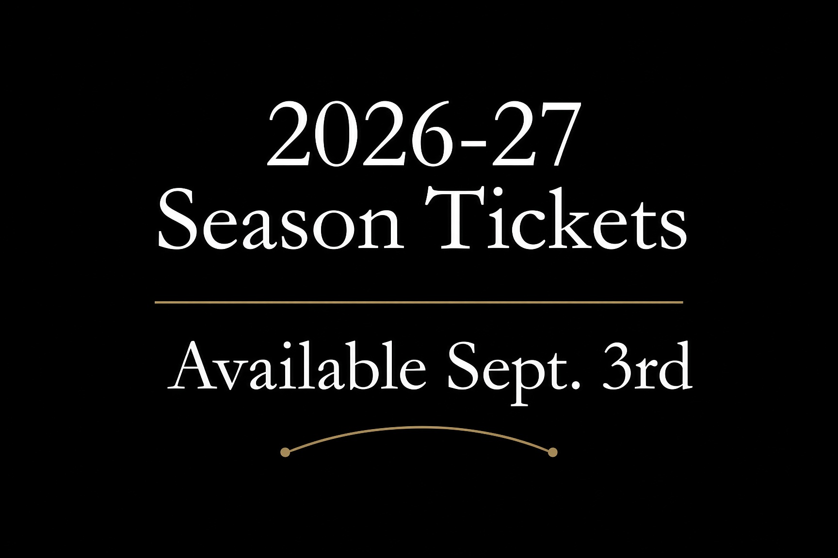 Season Tickets for Symphony